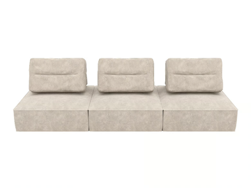 9-LAYER THICK - 3 seater sectional fabric sofa by grado design - view 3